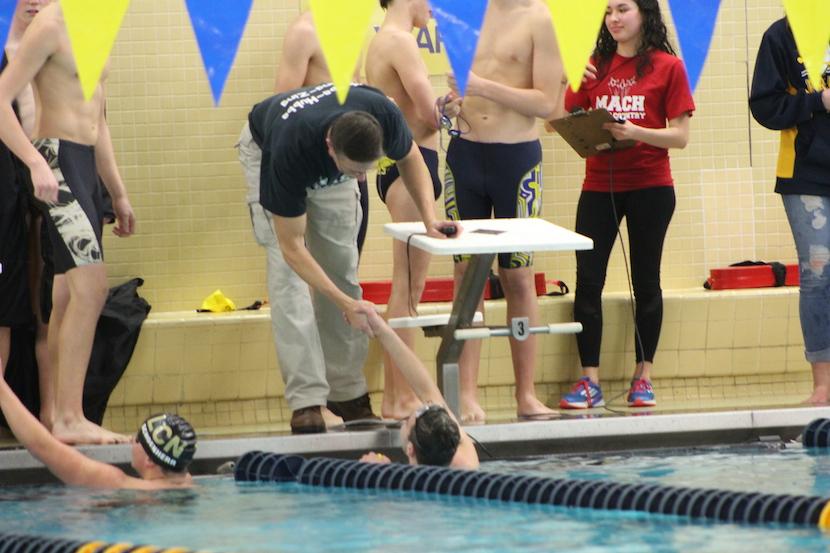 Making a splash in his freshman year