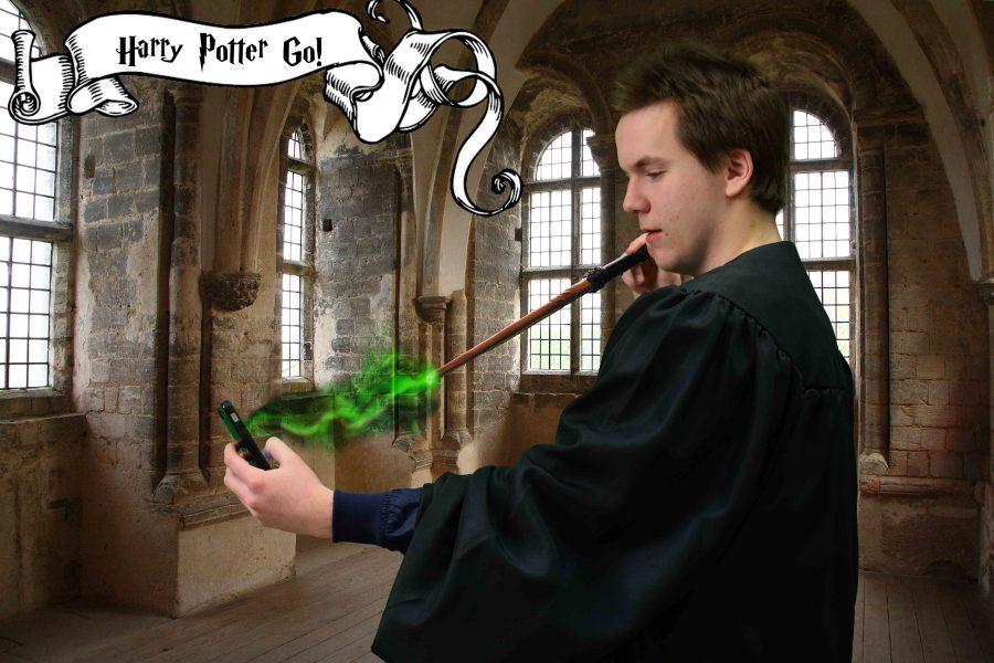 Harry Potter Go! will be a huge app when it is finally released. Aron Geml has his wand at the ready for when it arrives in the app store. 