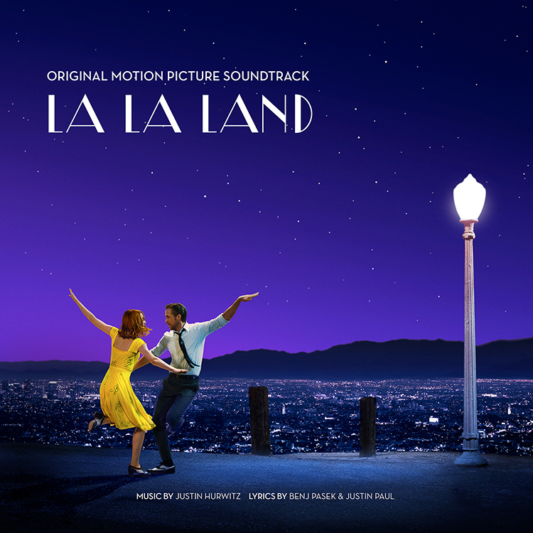 The movie poster of "La La Land"