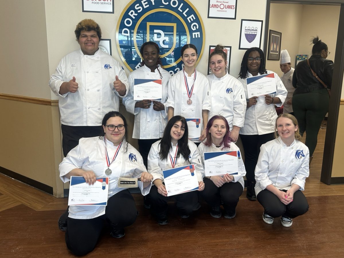 Fraser Culinary Students who competed in the Dorsey College Culinary American Culinary Competition